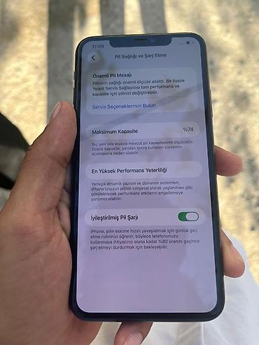 green hıll: IPhone 11 Pro Max, 64 GB, Matte Midnight Green, Face ID — 3