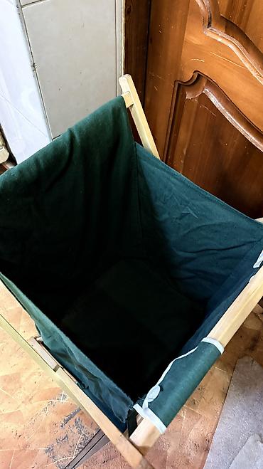 Корзины для вещей: Корзина для вещей, цвет - Зеленый, Б/у — 6