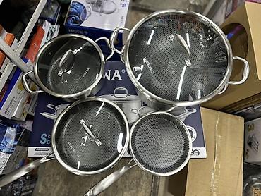 кастрюли vicalina: Набор кухонной посуды VICALINA VL-4022/7 PCS, серия Solid Состав — 2