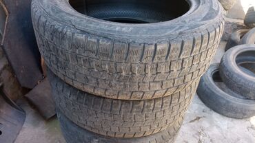 авто насос: Шины 225 / 55 / R 17, Всесезонная, Б/у, Пара, Dunlop