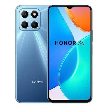kabro qiymətləri: Honor X6, 64 ГБ, цвет - Голубой