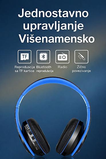 Slušalice: Nove kvalitetne bežične slušalice (bluetooth). Imaju ugradjen — 9