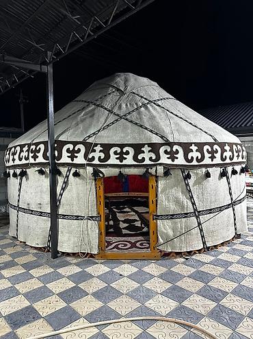 Аренда юрт: Аренда юрты, Каркас Деревянный, 75 баш, Казан, Посуда, С полом — 5