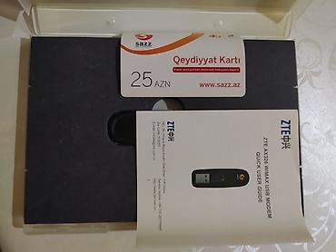 modem zte: Sazz 4G USB Modem – sürətli, mobil internet üçün Xüsusiyyətlər: - 4G — 6