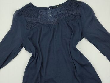 białe bluzki osieckiej: Blouse, H&M, M (EU 38), condition - Good