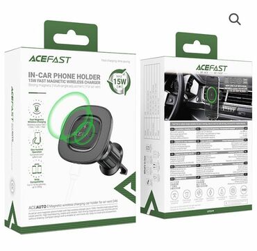 держатель для телефона: Магнитный автомобильный держатель ACEFAST для телефона с функцией