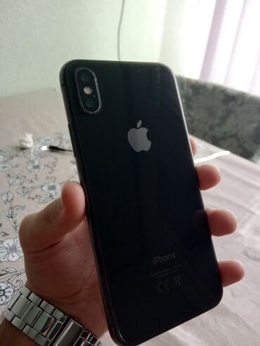 ayfon işlenmiş: IPhone X, 64 GB, Qara, Face ID