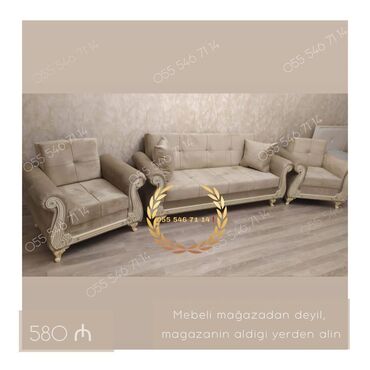 Çarpayılar: Yeni, Divan, 2 kreslo