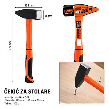 KMT Čekić za montažu sa plastičnom drškom 2309003 - Namena