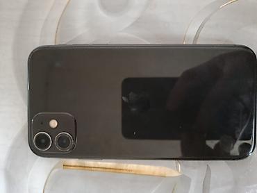 mini iphone: IPhone 11, Б/у, 128 ГБ, Черный, Чехол, Зарядное устройство, 87 % — 1
