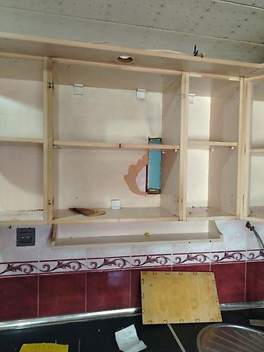 Mətbəx mebel dəsti – qırmızı/parlaq önlüklü, L formalı üst-alt lalafo.az -da Mətbəx mebel dəsti – qırmızı/parlaq önlüklü, L formalı üst-alt
