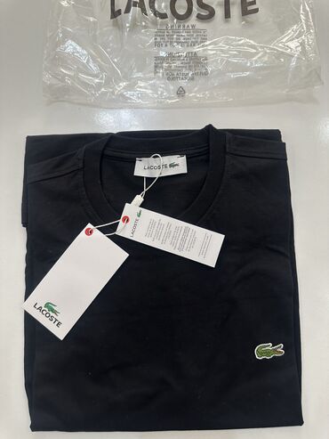 kişilər üçün printli futbolkalar: Футболка Lacoste, XL (EU 42)