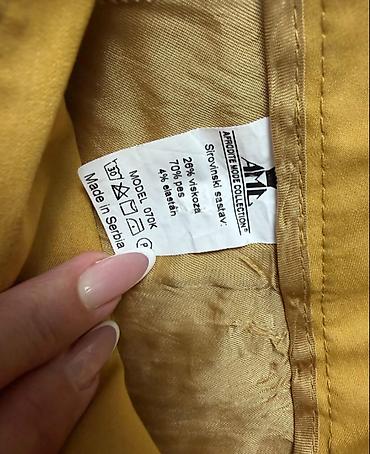 konobarske pantalone: AMC poslovne pantalone, lagane i kvalitetne, veličine 46 — 4