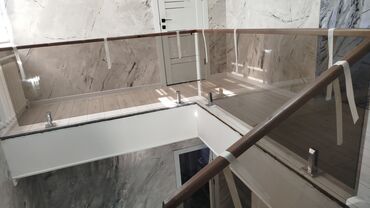 Бетонные лестницы: Бетонная лестница Для дома, Форма лестницы: Прямая, Стиль: Лофт — 9