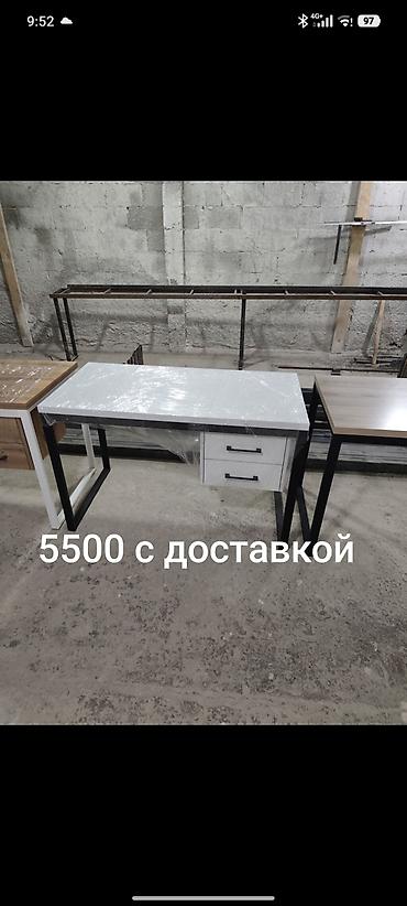 офисный стол лофт: Компьютерный стол, Новый, Угловой — 1