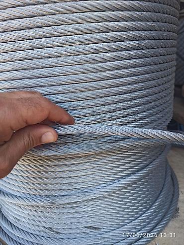 Metal məhsulları: Məhsul: Sinklənmiş polad tros (E.G. Steel Wire Rope) - Konstruksiya — 9