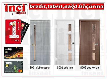 Otaq qapıları – İnci İnşaat Model seçimləri: - S001 Dub Musson –