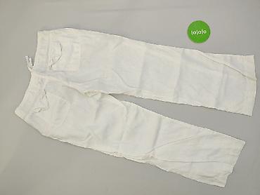 linen trousers pull and bear: Atmosphere, Spodnie materiałowe damskie, rozmiar M — 3