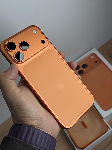 macbook air m1 16: IPhone 17 Pro Max, Б/у, 512 ГБ, Оранжевый, Зарядное устройство, Защитное стекло, Чехол, 93 % — 4