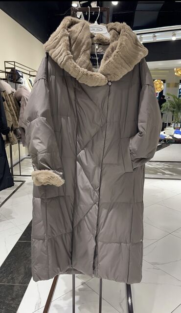 зимние удлиненные куртки: Пуховик