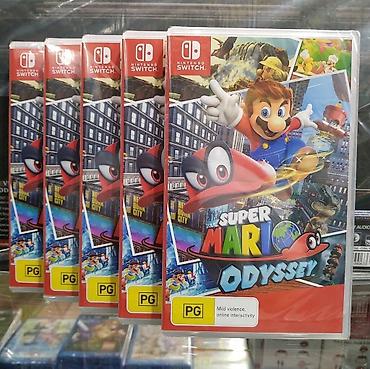 nintendo dsi: Məhsul: Super Mario Odyssey – Nintendo Switch üçün oyun diski (fiziki — 1