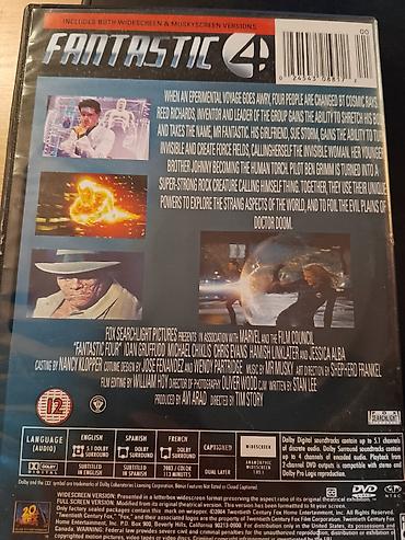kako se odrzava: DVD film: Fantastic Four (2005) - Izdanje: DVD, originalno pakovanje — 3