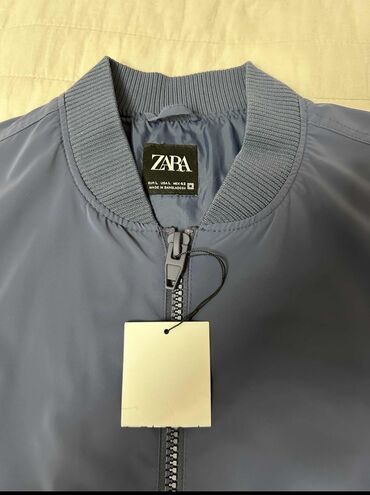 кардиган zara: Эркектердин курткасы, L (EU 40), Zara, Жаңы, түсү - Көк