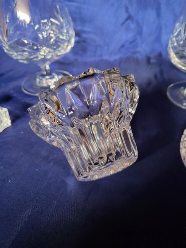 Kuhinjski setovi: Servis nov -ti i ja- kristal,Zajecar za dvoje. 70te. Set za — 13