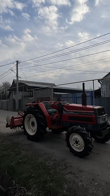Мини-тракторы YANMAR: Гидро наклон бар Усилитель руля Трактор Yanmar FX28D с навесной — 7