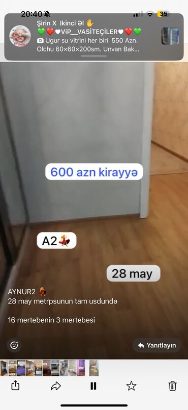 kirayə evlər masazır: 2 kv. m, 2 otaqlı
