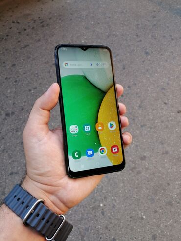 Tulumlar: Samsung Galaxy A03, 32 GB, rəng - Qara, Sensor