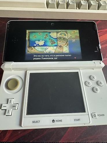 nintendo: Nintendo 3DS (белая), идеальное состояние. Прошита, последняя luma — 3