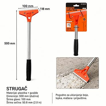 KMT Teški nož za čišćenje 2318379 Opis: - Strugač/teški nož za