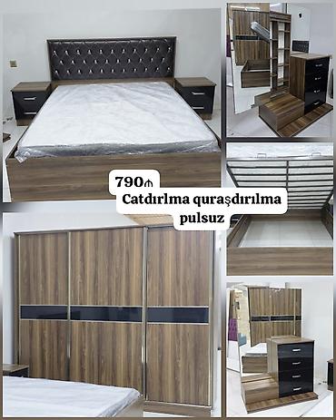 Bazalı yataq mebel dəsti – 790₼ Dəst tərkibi: - Bazalı iki nəfərlik lalafo.az -da Bazalı yataq mebel dəsti – 790₼ Dəst tərkibi: - Bazalı iki nəfərlik
