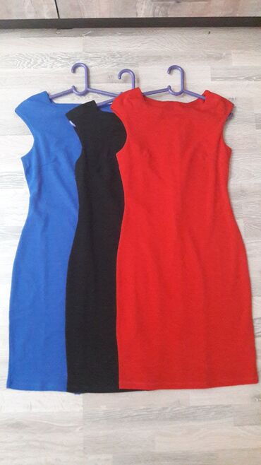 duhi ot avon: Вечернее платье, Классическое, Короткая модель, Без рукавов, L (EU 40)
