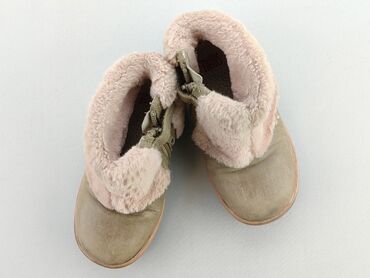 beżowa czapka zimowa: Snow boots, 31, condition - Fair