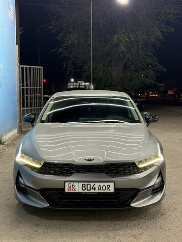 авто из китая в рф через киргизию⚡ бишкек: Kia K5, серо-серебристый седан бизнес‑класса. Основные особенности: -