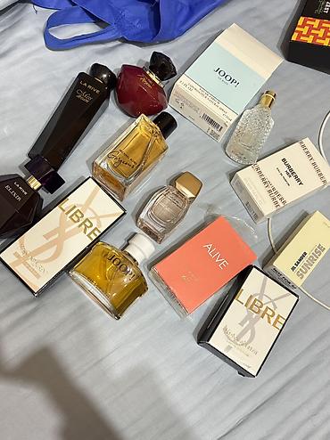 Парфюмерия: Парфюмы в продаже, остаток 80–85%. Все ароматы — сладкие. Кого — 10