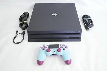 second hand shop electronics: U ponudi je Sony PlayStation 4 PRO sa naslova. Stanje: konzola — 1