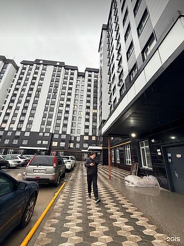 старый толчок: 3 комнаты, 56 м², Кок-Жар ж/м Элитка, 12 этаж, Евроремонт — 1