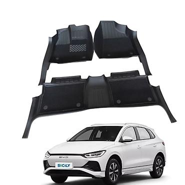 byd e1: 3D Полики Для салона BYD, цвет - Черный, Новый, Платная доставка, Самовывоз — 1