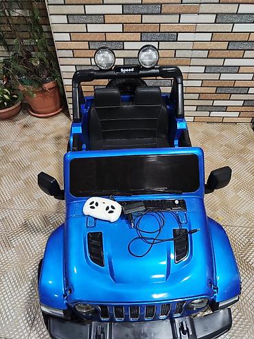 teker corabı: Uşaq üçün elektrikli off-road tipli maşın – “Speed” brendi, mavi rəng — 8