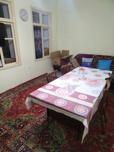 Mənzil alıram: Ümumi həyətdə hərşeyi addelni olan evdi. Hərşaraiti var. Ciddi olsn
