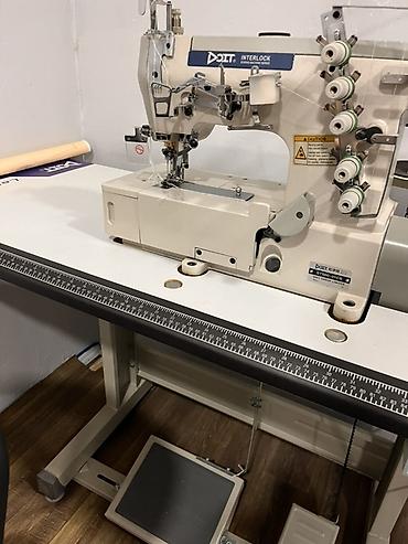 interlok tikiş maşını nedir: DSIT Interlock sənaye tikiş maşını komplekti - Model: DSIT Interlock — 4