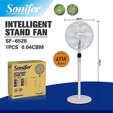 vintilyatır: "Sonifer 6528" Ventilyator 3 Sürət Ayarlı 7 Fırlanan Bıçaq 45VT — 2