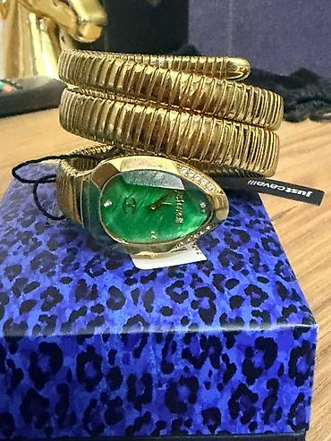 Qol saatları: Roberto Cavalli qadın qol saatı – ilanvari “tubogas” tipli qızılı — 2