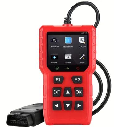 auto otpad jagodina: Auto dijagnostika OBD 2, model V 529,crvene boje, novo,kutija i