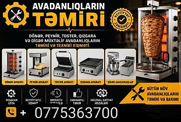 pol yonan usta: Avadanlıqların təmiri və texniki xidməti İaşə və istehsal sahəsi üçün — 1