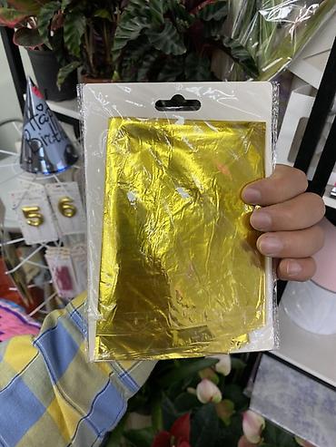 Воздушные шары и принадлежности: Фольгированный шар-цифра «3», золотой. - Материал: фольга (foil — 2