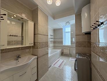 Аренда квартир: 3 комнаты, 97 м², Манаса/Боконбаева Элитка, 5 этаж, Евроремонт — 9